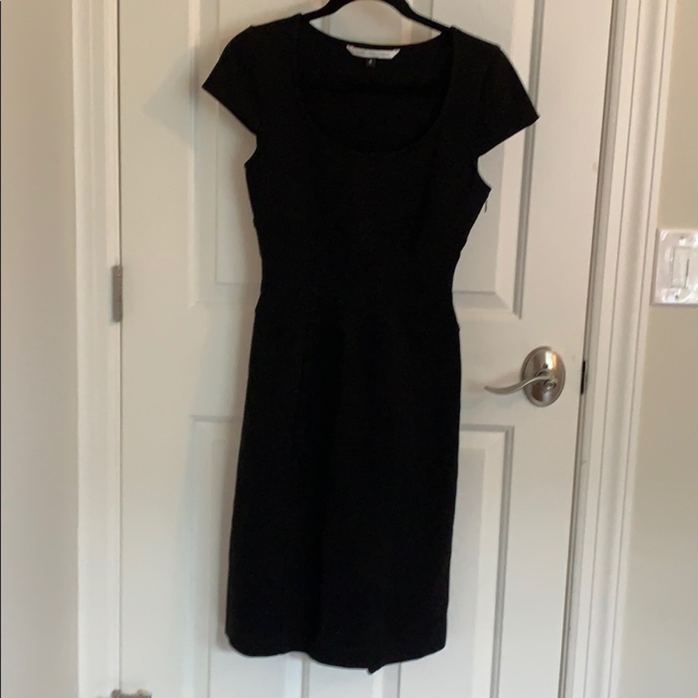 DVF Black Dress